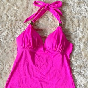 Victoria’s Secret Pink Halter Tankini Swim top